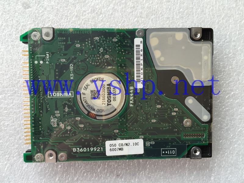 上海源深科技 Shanghai   APPLE Hard disk   655-0019 050 C0 N2.10C 6GB 6007MB 高清图片