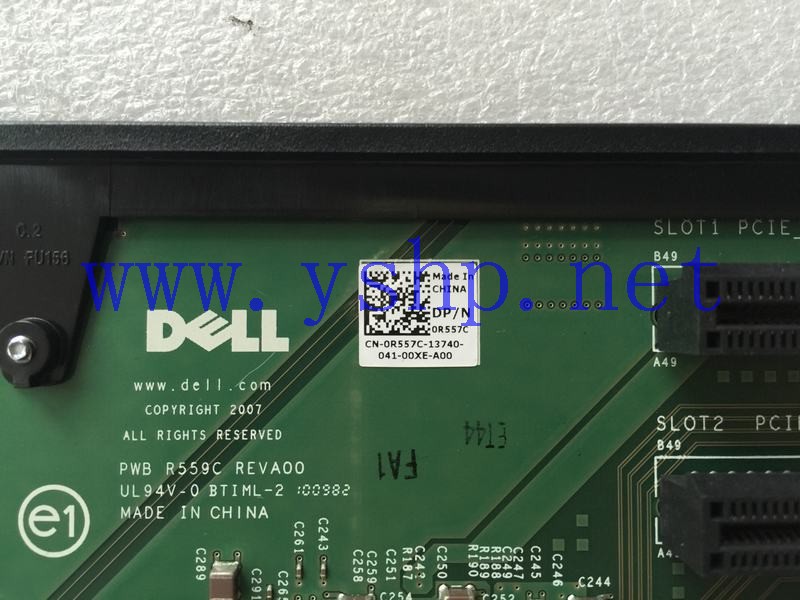 上海源深科技 Shanghai   DELL R710  Server PCI-E提升卡 R557C 高清图片