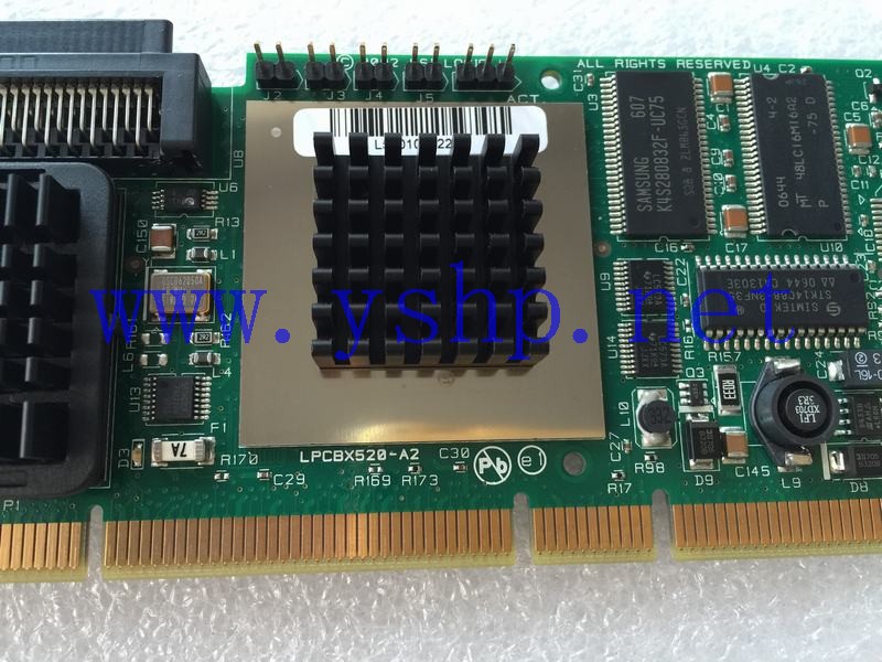 上海源深科技 Shanghai   LSI Ultra 320 PCI SCSI Raid card LPCBX520-A2 高清图片