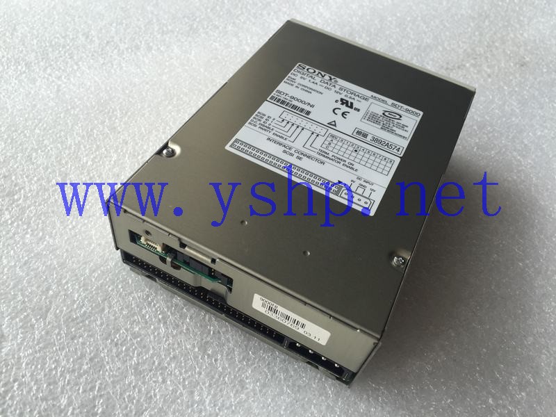 上海源深科技 Shanghai   SONY SDT-9000 SDT-9000/NI 50 pin SCSI Tape drive  高清图片