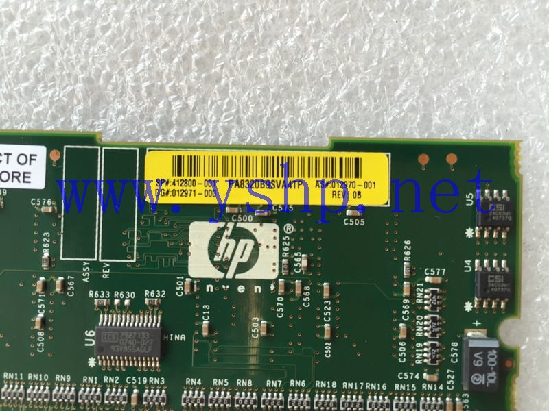 上海源深科技 Shanghai   HP BL460C G1 G5 刀片 Server  Raid card 412800-001 高清图片