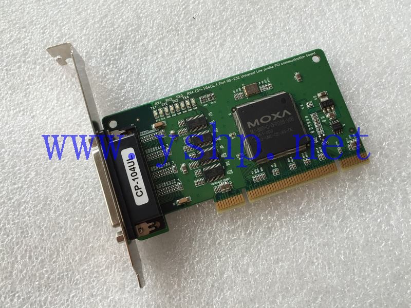 上海源深科技 Shanghai   MOXA  Serial card  CP-104UL PCI interface 4 port 高清图片