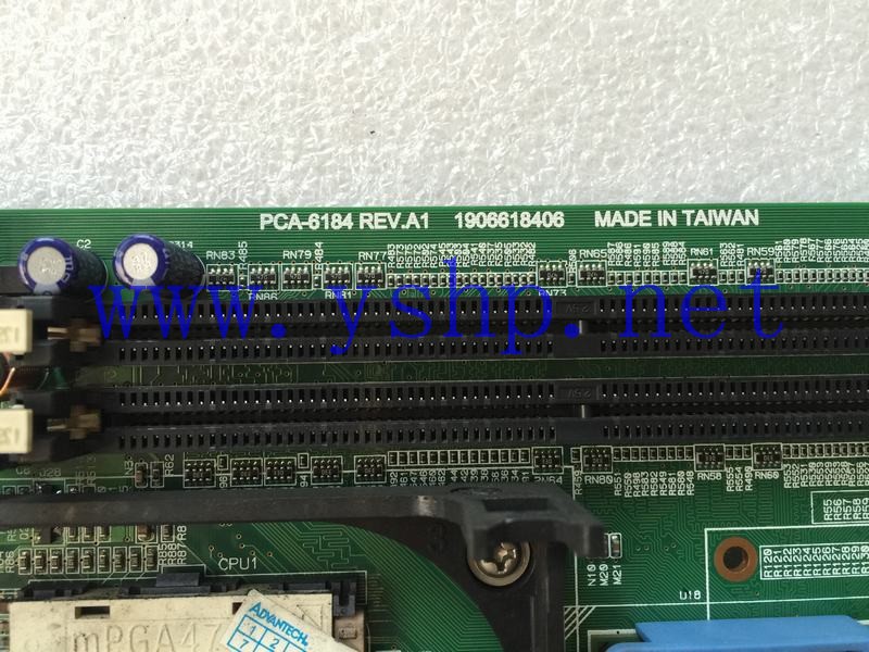 上海源深科技 Shanghai    Advantech Industrial   computer mainboard   PCA-6184 REV.A1 PCA-6184L 高清图片