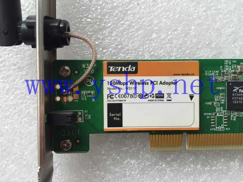 上海源深科技 Shanghai   TENDA 150Mbps Wireless PCI Adapter W311P Wireless network card 高清图片