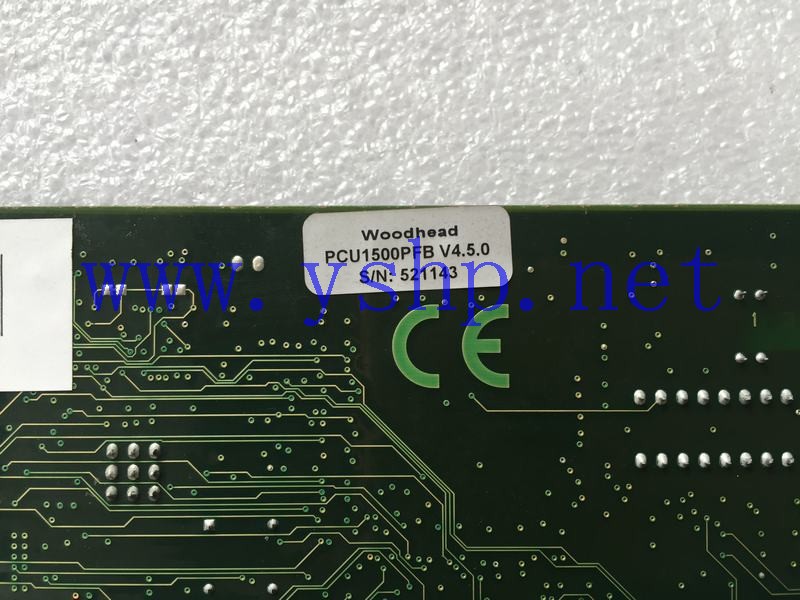 上海源深科技 Woodhead PCU1500PFB V4.5.0 IETH045 VER E3 PROFIBUS NETWORK INTERFACE CARD 高清图片