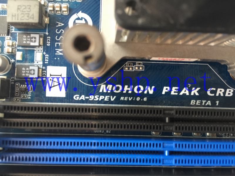 上海源深科技 Shanghai   MOHON PEAK CRB mainboard GA-9SPEV REV 0.6 高清图片