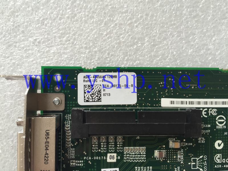 上海源深科技 Shanghai   PCIe SAS Raid card ASR-4805SAS 128MB 高清图片