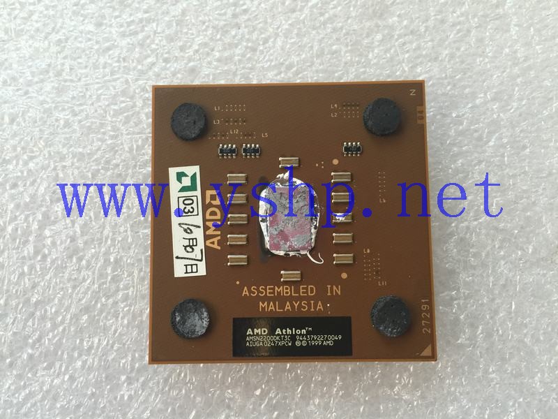 上海源深科技 AMD Athlon MP 2200+ Socket A 462 CPU AMSN2200DKT3C 高清图片