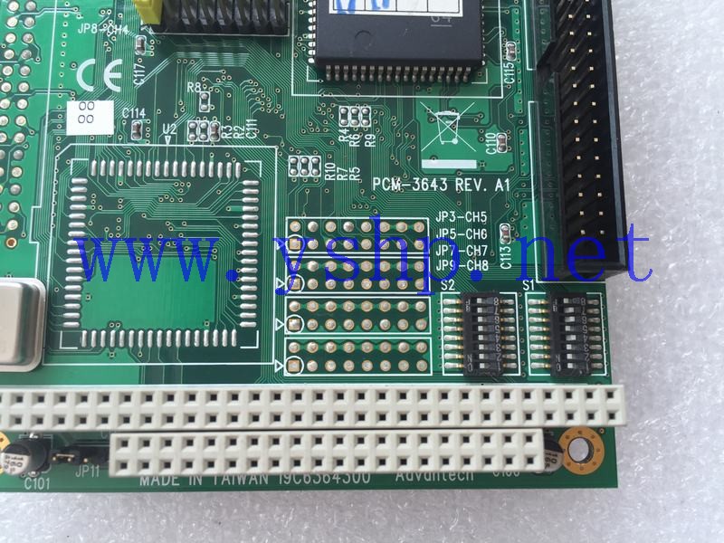 上海源深科技 Shanghai    Industrial 通讯卡 PC/104 PCM-3643 REV.A1 高清图片