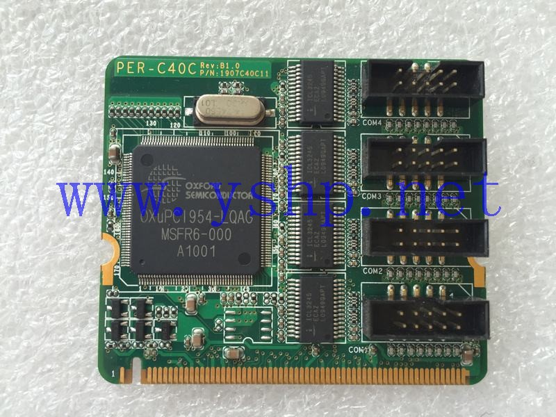 上海源深科技 Shanghai   AAEON Mini PCI 4-port RS-232 Module PER-C40C REV B1.0 1907C40C11 高清图片