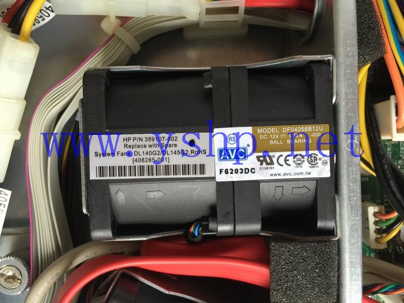 上海源深科技 Shanghai   HP DL145G2  Server Chassis Fan   DF04056B12U 389107-002 408285-001 高清图片