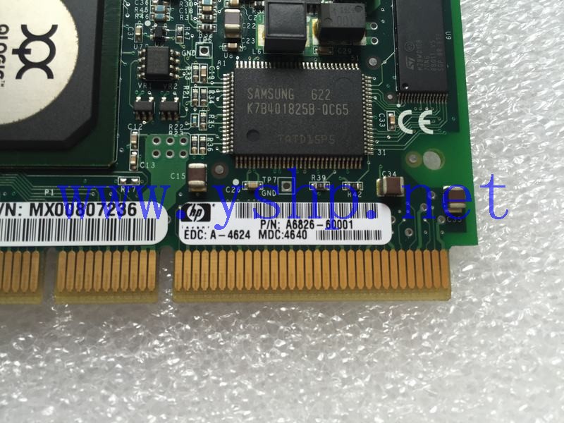 上海源深科技 Shanghai   HP Server   dual port  FC HBA card   A6826-60001 高清图片