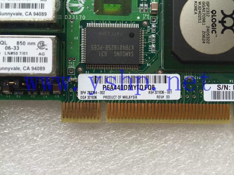 上海源深科技 Shanghai   HP Server   dual port  HBA Card   283384-002 321836-001 高清图片