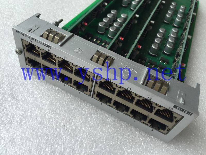 上海源深科技 Alcatel OXO ANALOG INTERFACES SLI 16-1 3EH73052ABAB 高清图片