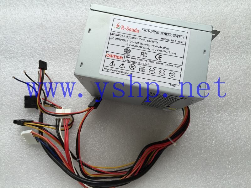 上海源深科技 Shanghai   Industrial computer  Power Supply     荣盛达 SD-250AT 高清图片