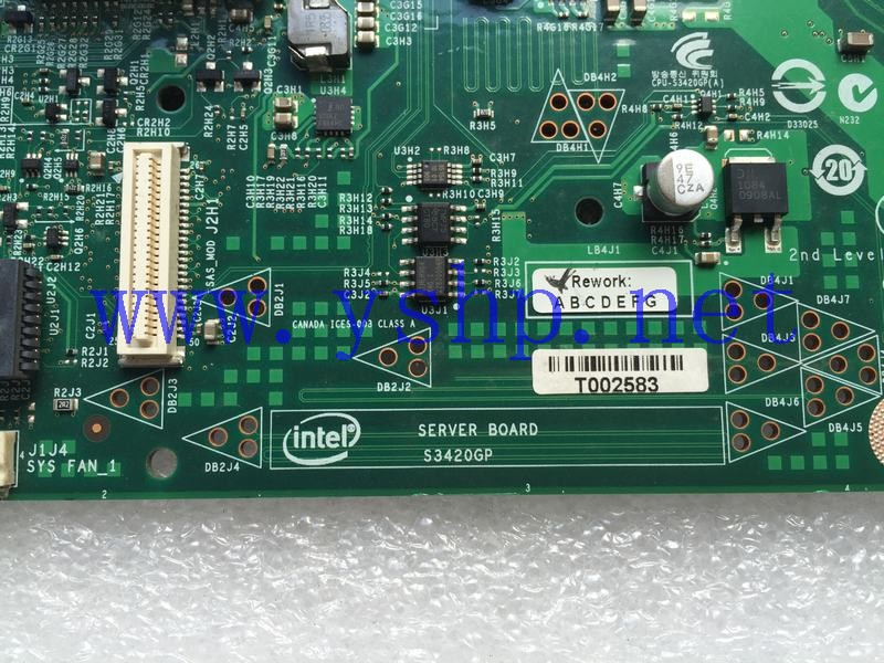 上海源深科技 Shanghai   Intel SERVER BOARD S3420GP mainboard E51974-302 高清图片