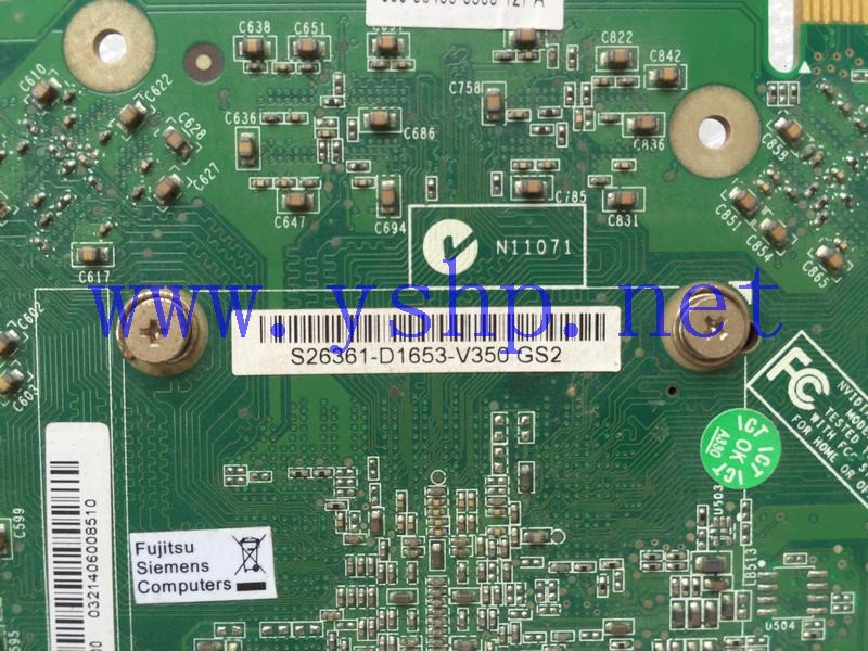 上海源深科技 Fujitsu Workstation Graphics Card S26361-D1653-V350 GS2 高清图片