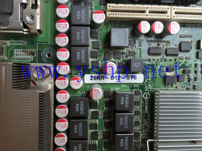 上海源深科技 Shanghai   ASUS 华硕   Server mainboard  双1366 pin  Z8NR-D12-SYS 高清图片