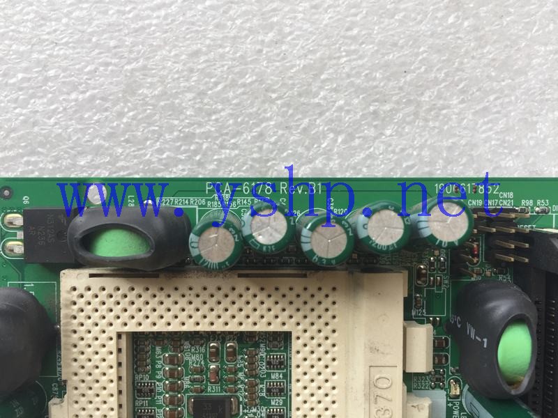 上海源深科技 Industrial computer mainboard   PCA-6178VE PCA-6178 REV.B1 with network port 高清图片