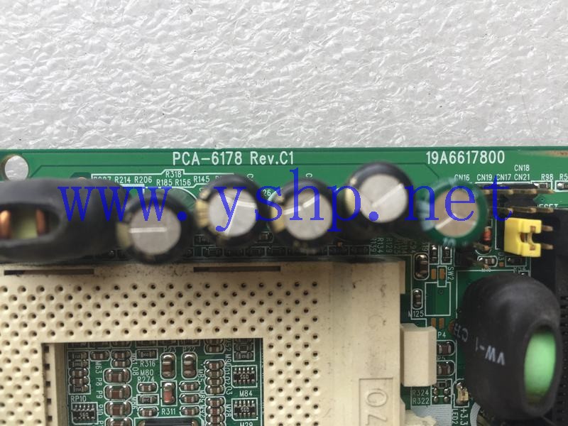 上海源深科技 Industrial computer mainboard   PCA-6178VE PCA-6178 REV.C1 with network port 高清图片