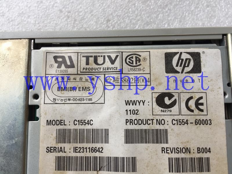 上海源深科技 Shanghai   HP DDS3  Tape drive  SCSI 50 pin  C1554C C1554-60003 高清图片