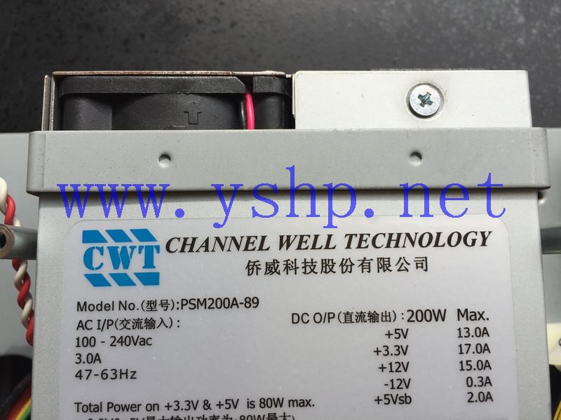 上海源深科技 Shanghai   Industrial Equipment  Industrial computer  Power Supply   PSM200A-89 高清图片