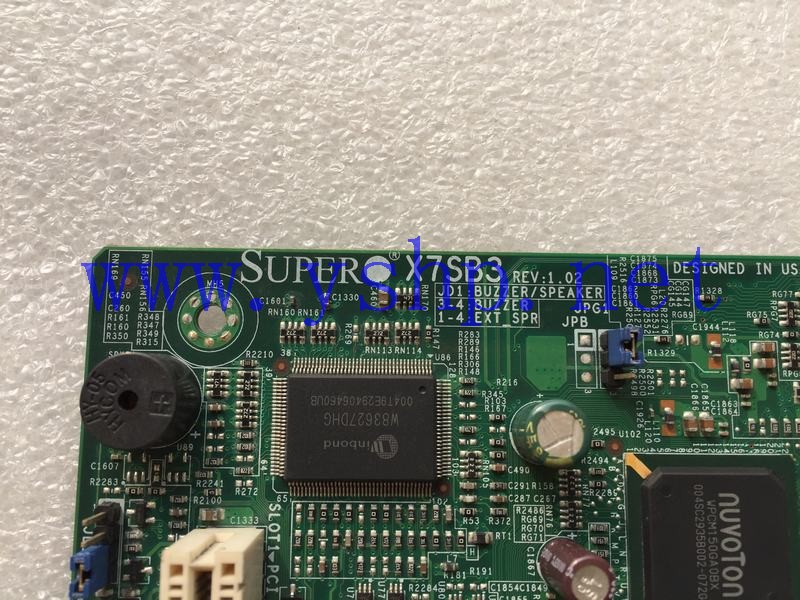 上海源深科技  SuperMicro  Workstation   SUPER X7SB3mainboard REV 1.02 高清图片