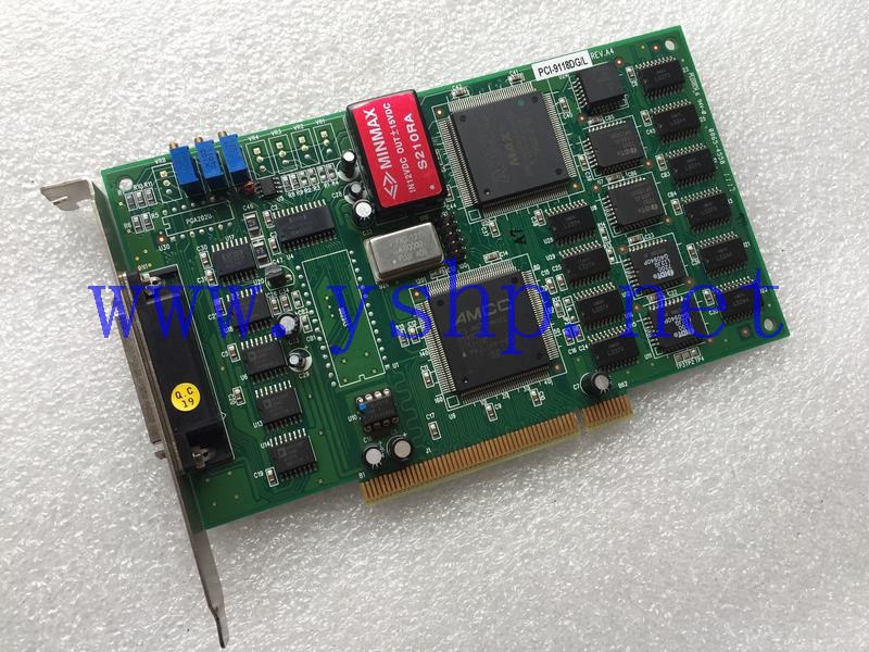 上海源深科技 Shanghai    ADLINK  Data   Capture Card  PCI-9118DG/L REV.A4 高清图片