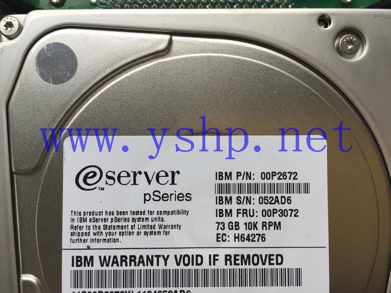上海源深科技 IBM  Server   Hard disk   73G 10K SCSI 00P2672 00P3072 高清图片