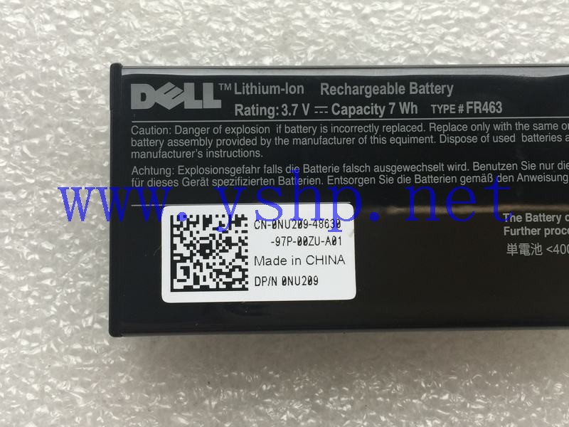 上海源深科技 Shanghai   DELL  Server 5I 6I Raid card battery   NU209 高清图片