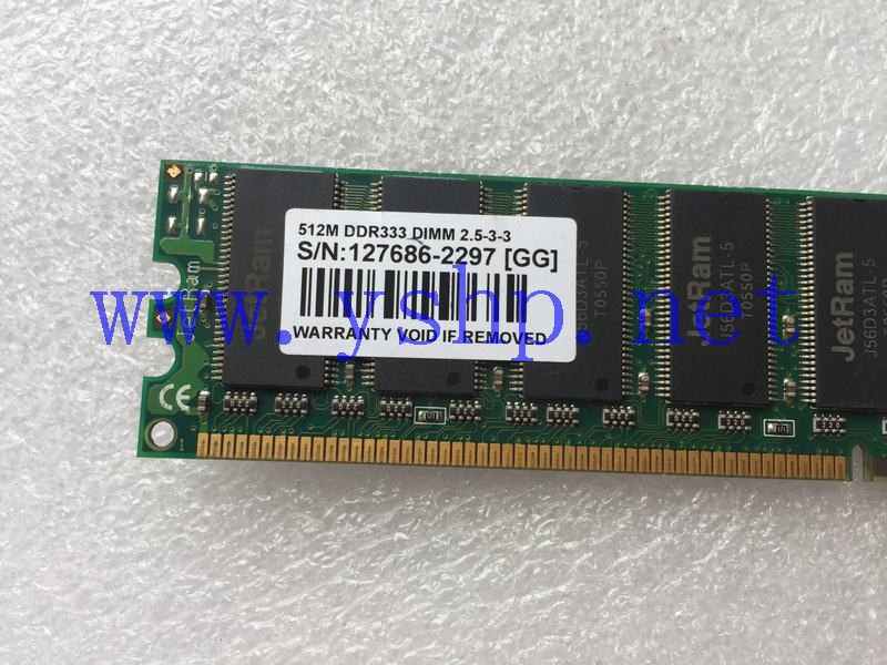上海源深科技  Memory   512M DDR333 DIMM 2.5-3-3 高清图片