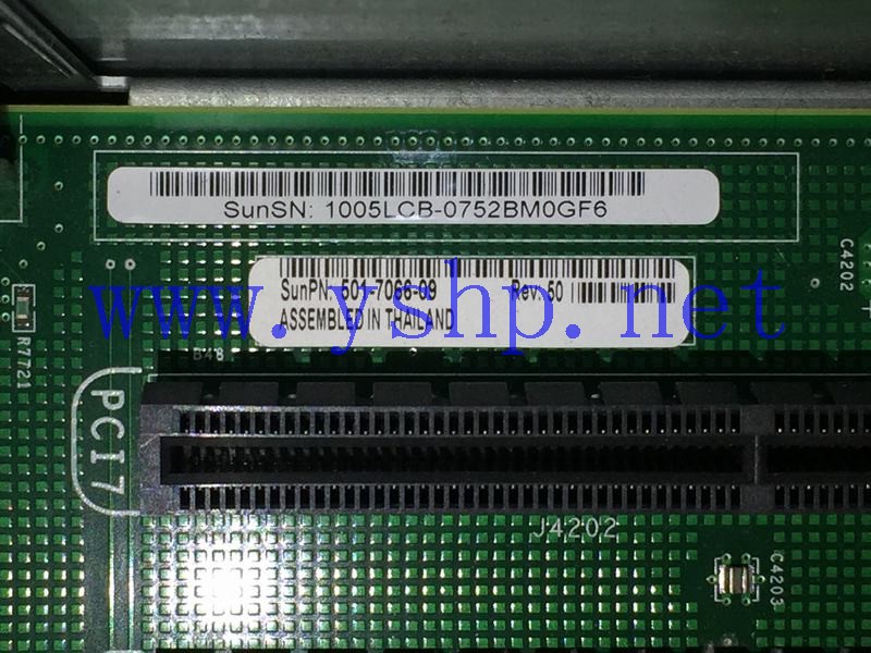 上海源深科技 Shanghai   SUN V445  Server mainboard  CPU连接板扩展板 501-7066-09 高清图片