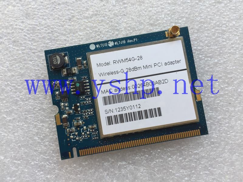 上海源深科技 Wireless network card RWM54G-28 Wireless-G 28dBm Mini PCI adapter 高清图片