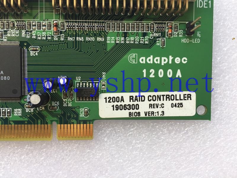 上海源深科技 ADAPTEC 1200A RAID CONTROLLER 1906300 REV C 高清图片