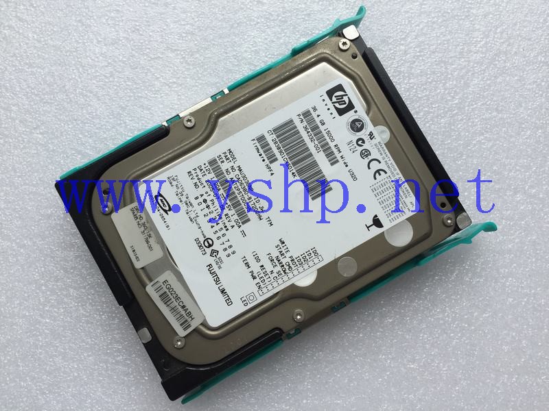 上海源深科技 HP 36.6G 15K SCSI 68 pin  Hard disk   364332-001 MAU3036NP 高清图片