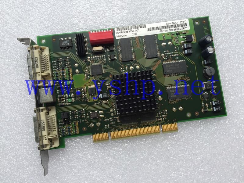 上海源深科技 HP 专用 Graphics Card   SDG 1612D 383153-001 6GF6632-2TP01 高清图片