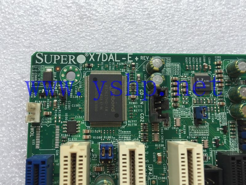 上海源深科技  SuperMicro mainboard  双路771 SUPER X7DAL-E+ REV 1.0 高清图片
