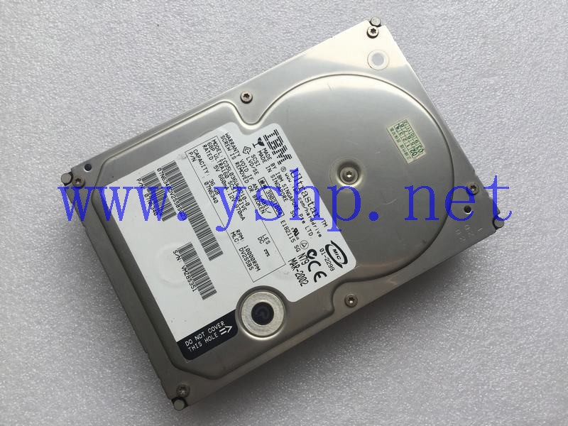 上海源深科技 IBM 36G 10K 68 pin  SCSI Hard disk   IC35L036UWD210-0 07N6340 高清图片