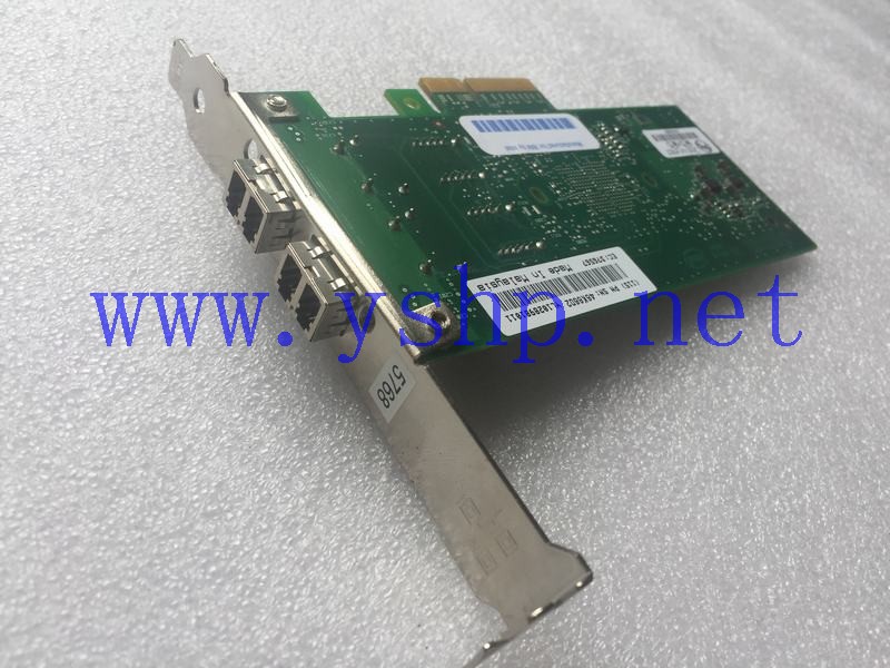 上海源深科技 IBM 5768 PCI-E dual port  Gigabit 光纤 network card  46K6602 高清图片