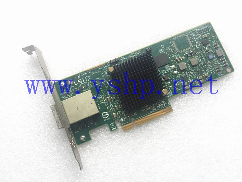上海源深科技 LSI SAS9300-8E H3-25460-02E PCI-E SAS Raid card 高清图片