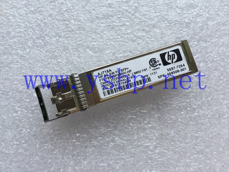 上海源深科技 Shanghai   HP 8Gb SW FC SFP+  modules AJ718A 468508-001 5697-7264 高清图片
