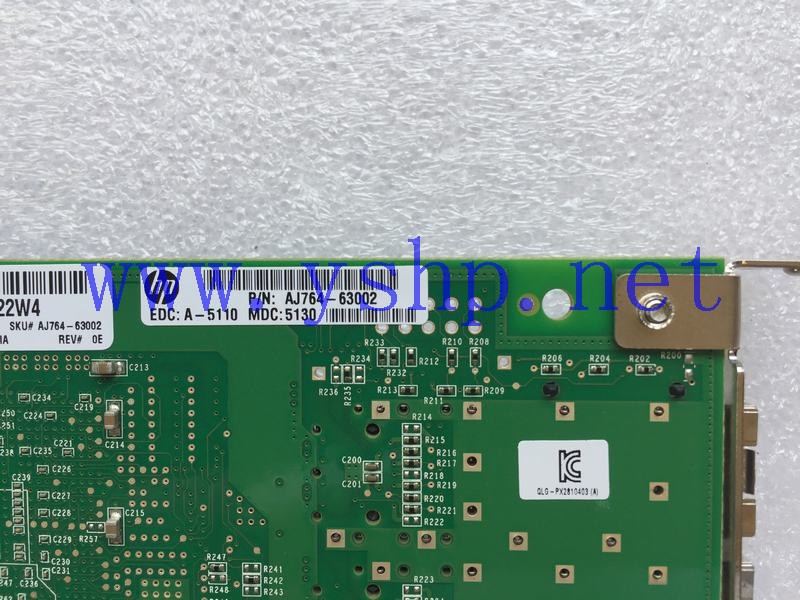 上海源深科技 HP 8Gb  HBA Card   489191-001 584777-001 AJ764-63002 高清图片