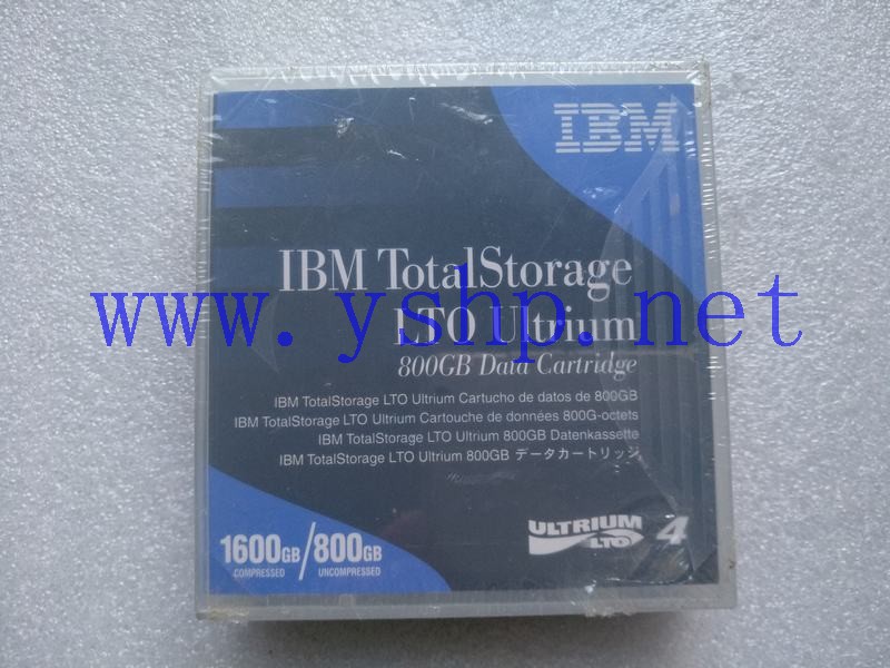 上海源深科技 IBM LTO4磁带 TotalStorage LTO Ultrium 800GB Data Cartridge 95P4436 高清图片