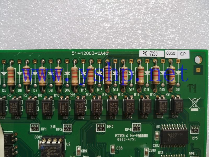 上海源深科技  ADLINK PCI-7230 32路数字量输入输出（16路DI16路DO) 51-12003-0A40 高清图片