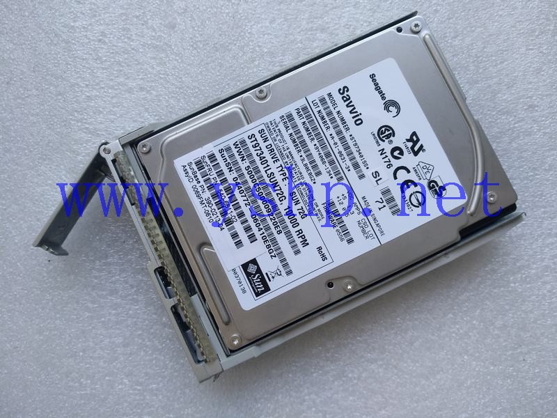 上海源深科技 SUN  Server Hard disk   SAS 2.5 10K 72G 540-6611-02 390-0213-04 ST973401SS 高清图片