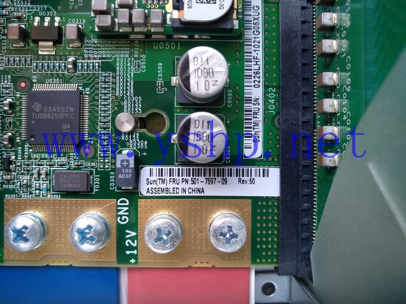 上海源深科技 SUN Fire T5220 Server Power board  501-7697-09 高清图片