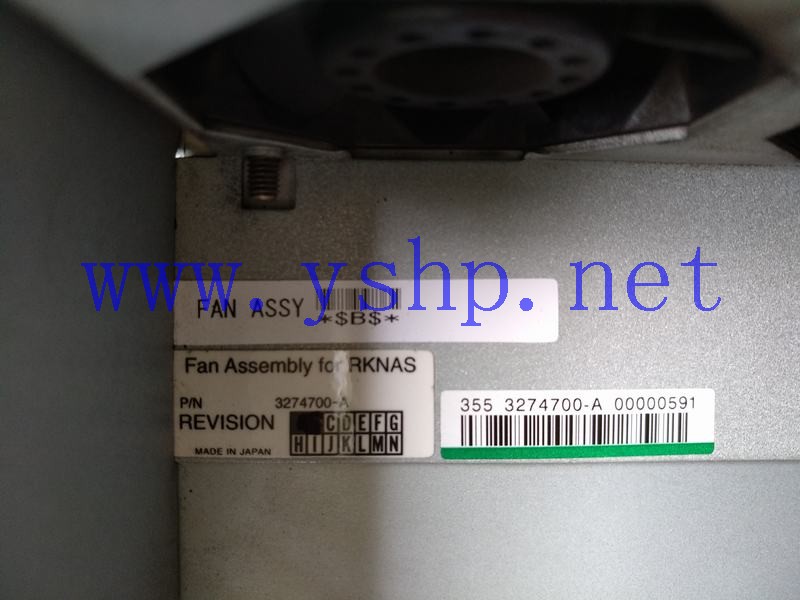 上海源深科技 Hitachi AMS200 DF700-RKNAS  Fan  组 3274700-A 高清图片