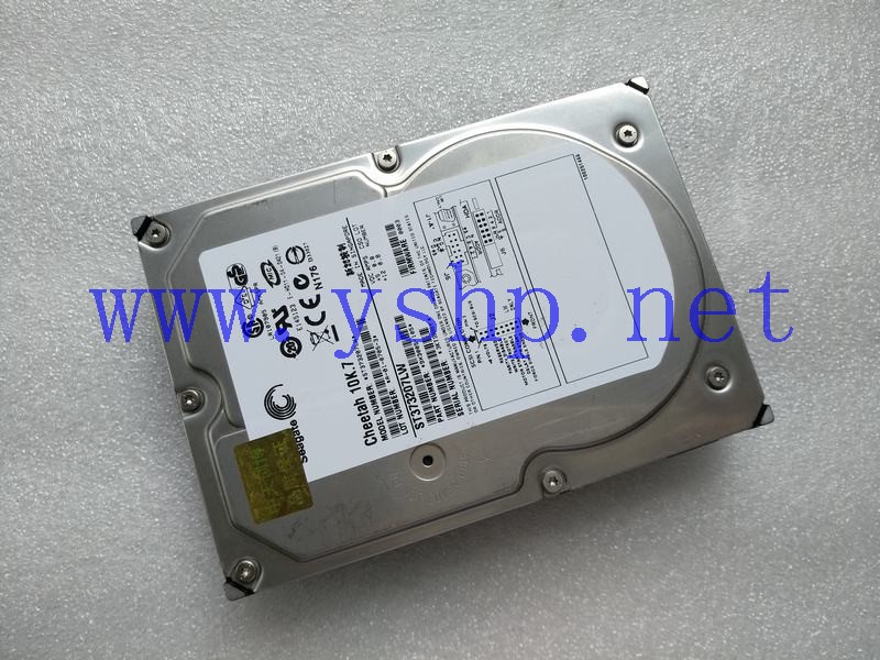 上海源深科技 Seagate希捷 73G 10K 68 pin SCSI Hard disk   ST373207LW 9X3005-105 高清图片