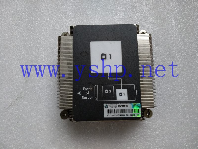 上海源深科技 HP 刀片 Server散热片 653242-002 高清图片