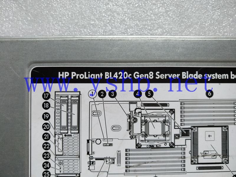 上海源深科技 HP Prolian BL420C Gen8刀片 Server 640996-B21 高清图片